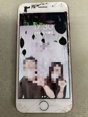 iphone7画面割れ修理臼杵