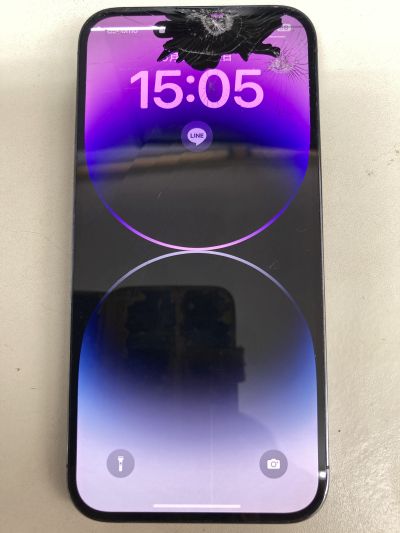 アイフォン14ProMax画面交換修理大分