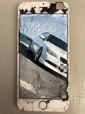 iPhone6ガラス割れ from 佐伯市宇目町