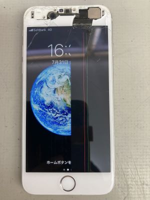 iPhone6液晶破損 ～大分市日岡