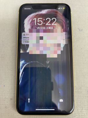 iPhone11液晶故障 ～杵築市