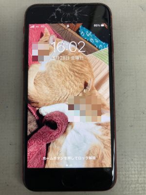 耳怪我するiPhone8 ～大分市羽田