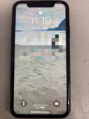 iPhoneXRバッテリー交換 ～大分市明野