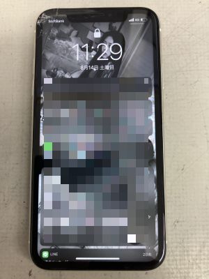 タッチ不能 iPhone11 ～大分市猪野