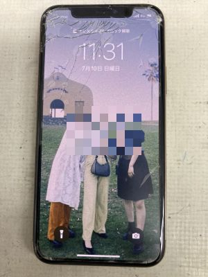 iPhone11Proガラス割れ修理 ～中津市