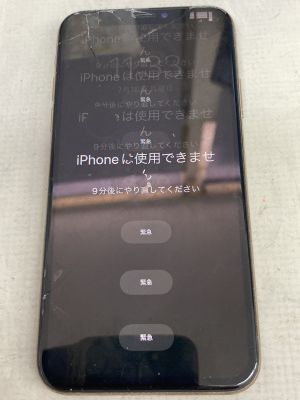 iPhoneXs表示故障 ～大分市今津留