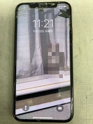 タッチ不能液晶漏れiPhoneXs ～大分市横尾